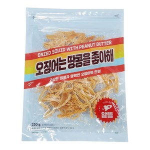 더먹다 오징어는 땅콩을 좋아해, 220g, 1개