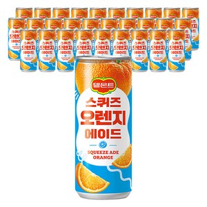 델몬트 스퀴즈 오렌지 에이드, 240ml, 30개