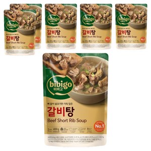 비비고 갈비탕, 400g, 6개