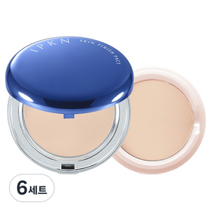 입큰 스킨 피니쉬 팩트 본품 14g + 리필 11g, 19호 라이트 베이지, 6개