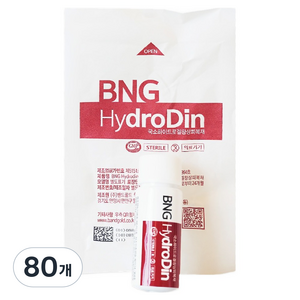 밴드골드 BNG 하이드로딘 빨간약, 80개, 16ml