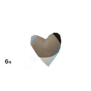 하트집게 우, 셀모블루, 6개