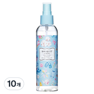 부케가르니 리프레쉬 데오드란트 스프레이 베이비파우더, 10개, 200ml