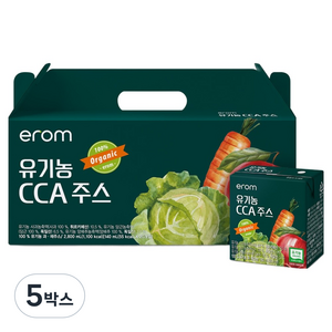 이롬 유기농 CCA주스 20p, 140ml, 5박스