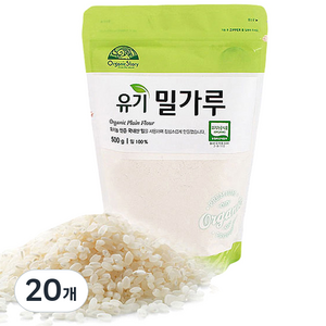 OrganicStory 밀가루, 500g, 20개