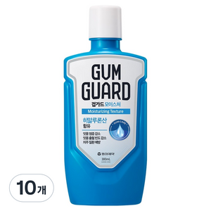 검가드 모이스쳐, 380ml, 10개