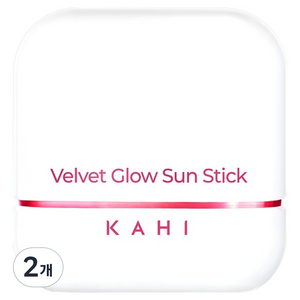 가히 벨벳 글로우 선스틱 SPF50+ PA++++, 13.5g, 2개