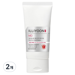 일리윤 MD 레드이치 케어크림, 75ml, 2개