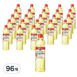 백설 상큼하고 깔끔한 2배사과식초, 500ml, 96개