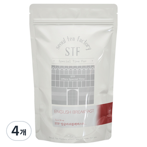 서울팩토리 잉글리쉬 블랙퍼스트 티백, 2g, 4개, 30개입