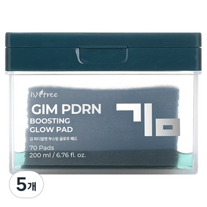 이즈앤트리 김 PDRN 부스팅 글로우 패드 200ml, 5개, 70매입
