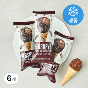 서주 허쉬 초코탑콘 크리미 아몬드 아이스크림 (냉동), 130ml, 3개입, 2개