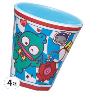 스케이터 캐릭터머그 컵 MTB2, 한교동 B, 4개, 270ml