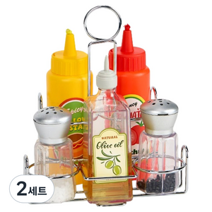 캐스비 플레이 꼬마양념소스 세트, 혼합색상, 2세트