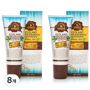 부들부들 반려동물 바르는 치약, 80g, 8개
