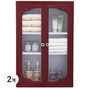 스토피아 720 욕실수납장, 자주, 2개