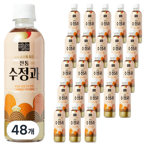 하늘청 전통 수정과, 350ml, 48개