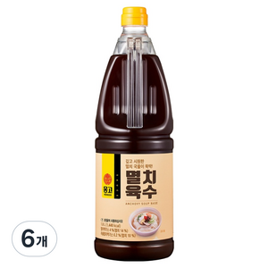 몽고식품 멸치육수, 1.8L, 6개