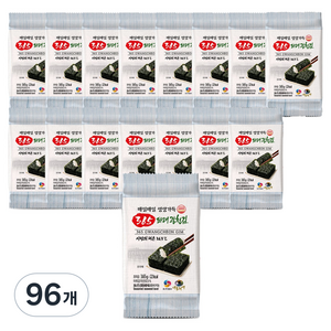 내포천애 365 파래 광천김, 96개, 3.65g