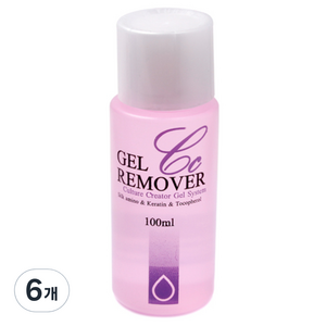 CC 씨씨 젤 리무버, 100ml, 6개