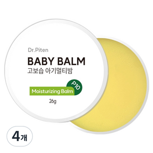 닥터피텐 베이비밤 고보습 아기멀티밤, 26g, 4개