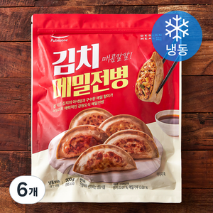 풀무원 김치 메밀전병 (냉동), 500g, 6개