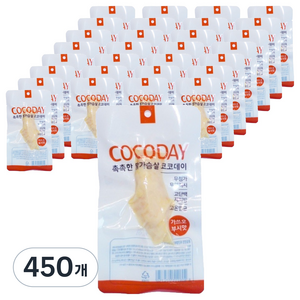 마코펫 고양이 촉촉한 닭가슴살 코코데이 간식, 가쓰오부시맛, 20g, 450개