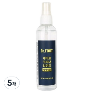 닥터풋 세이프 크리너 리퀴드 풋스프레이, 1개입, 5개, 120ml