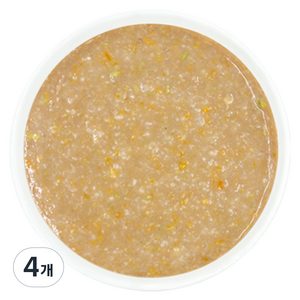 짱죽 실온 이유식 7개월부터 초기 묽은죽, 140g, 4개, 혼합맛(한우/호박)
