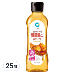 청정원 알룰로스 오리지널, 500g, 25개