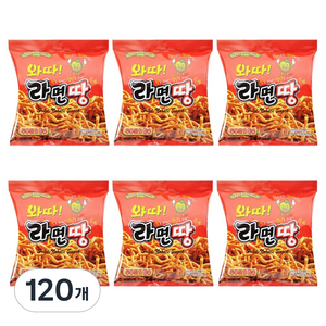 소이빈델리 와따 라면땅, 70g, 120개