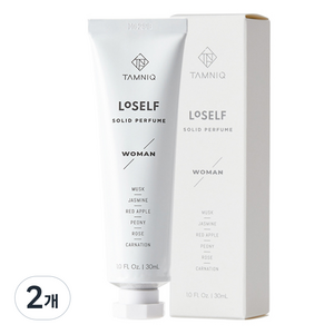 탐니크 바르는 고체향수 러셀브 솔리드퍼퓸 우먼, 30ml, 2개