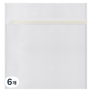 까사마루 메쉬 사각 세탁망 120 x 120 cm, 화이트, 6개