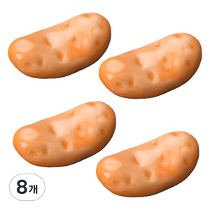 감자 세라믹 젓가락 받침 홀더, 오렌지, 8개