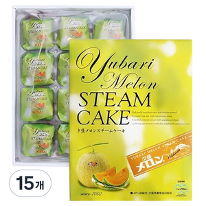 마루산 유바리멜론 스팀 케이크, 15개, 234g
