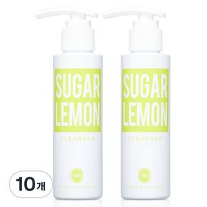 원더바스 조성아 레몬청 클렌저, 120ml, 10개