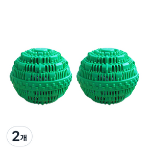 디엠코퍼레이션 심플컬러 원형 세탁볼, 2개, 2개입, 그린