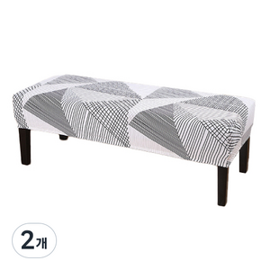 컬쳐드 피아노 의자 커버 100 x 40 cm, 13, 2개