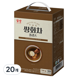 꽃샘 더 쌍화차 플러스, 15g, 50개입, 20개