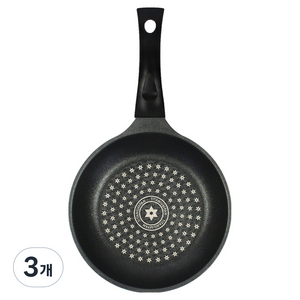 키친아트 뉴 티타늄 코팅 프라이팬, 20cm, 3개
