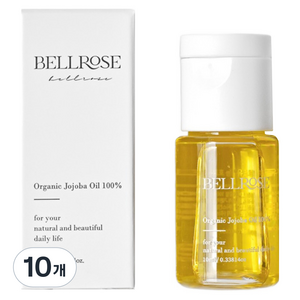 벨로즈 유기농 호호바오일 페이스 바디오일, 10개, 10ml