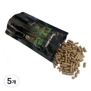 샘아쿠아 스노우 플레이크 쉬림프 사료, 80g, 5개