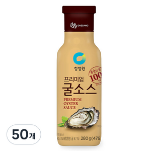 청정원 프리미엄 굴소스, 280g, 50개