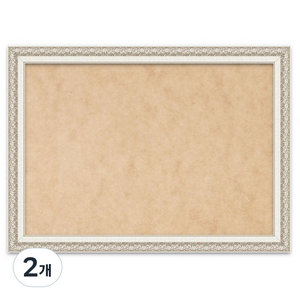 108피스 직소 퍼즐 액자 18 x 25 cm, 매트 실버, 2개