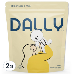 메이드인랩 강아지 영양제, 100g, 뼈/관절강화, 2개