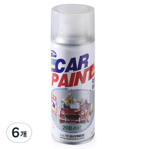 일신 자동차 전용 칼라 스프레이 프라이머, 200ml, 6개