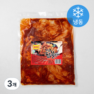 맛잽이식품 매운닭불갈비 (냉동), 900g, 3개