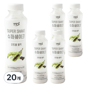 너랑잇 슈퍼쉐이크 오트볼 블랙, 20개, 50g
