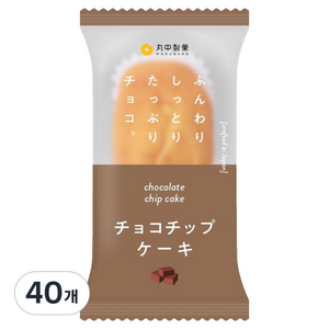 마루나카 초코칩 케이크, 54g, 40개