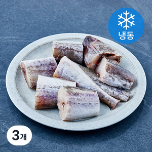 절단 명태 (냉동), 3개, 1.2kg